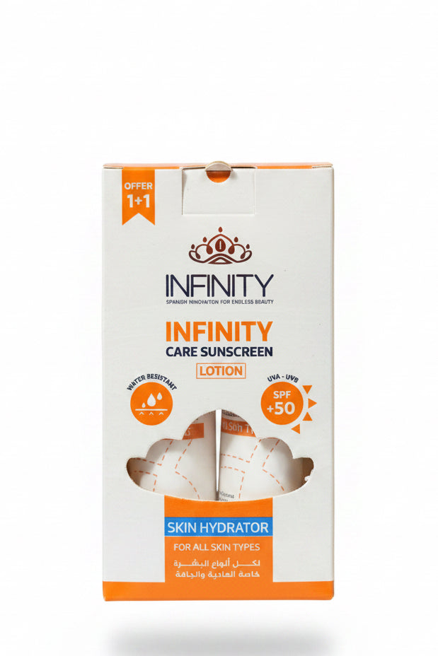 Infinity Sunscreen Lotion 60ml 1+1 OFFER