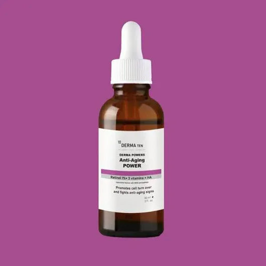 Derma 10 serum retinol 1% + 3 vitamins + HA