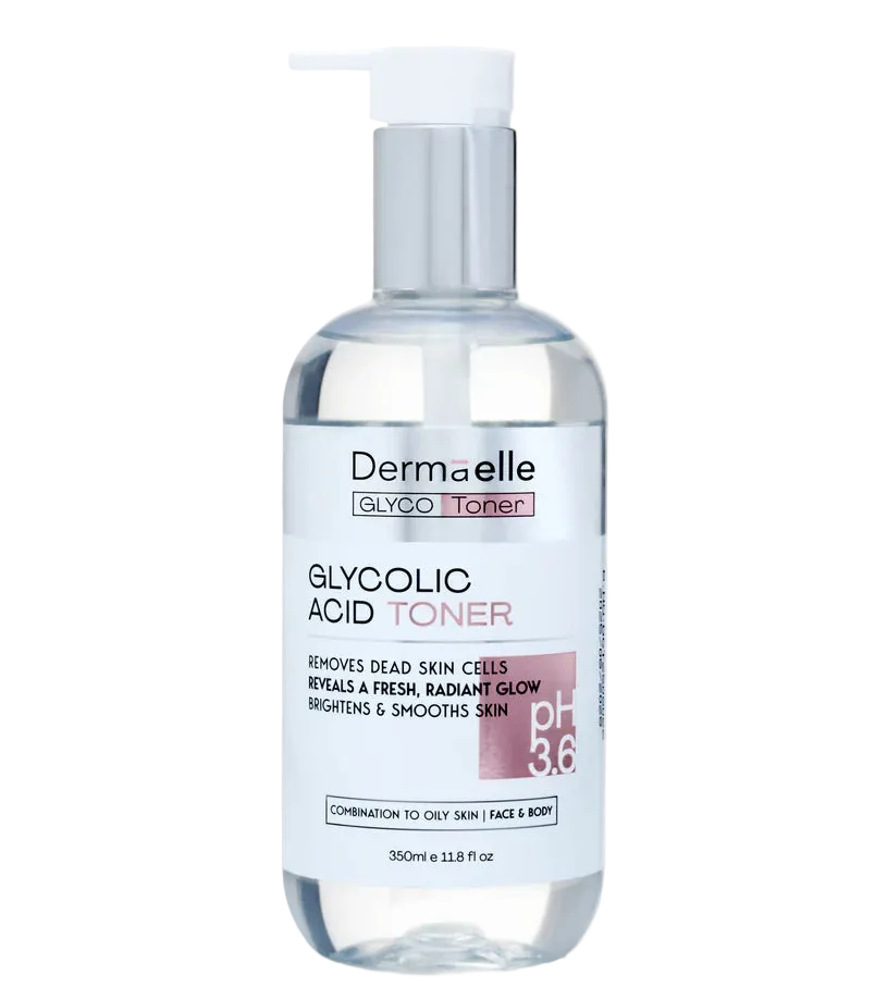 Dermaelle glycotoner glycolic acid toner 350 ML