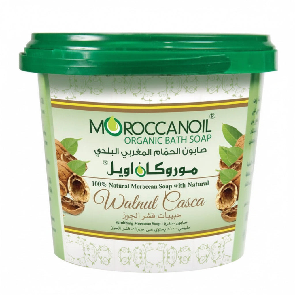 Moroccan oil bath soap with walnut casca 850g