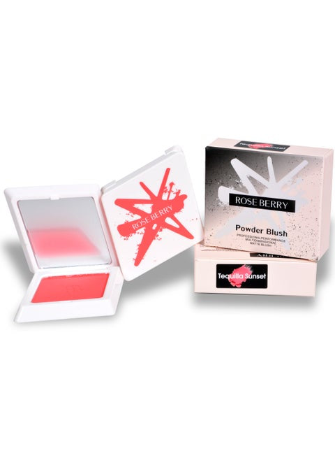Rose Berry Powder Blusher – Tequila Sunset