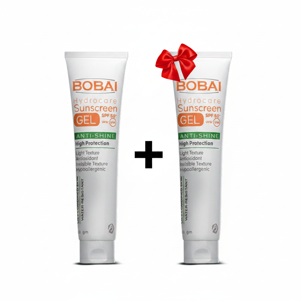 Bobai Sunscreen Hydrocare Gel SPF50 60gm OFFER (1+1)