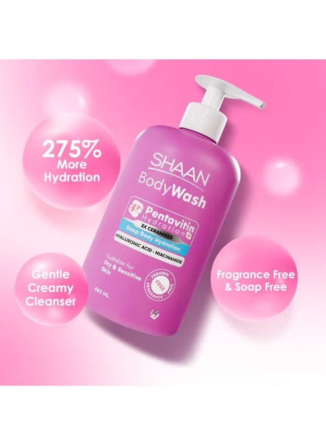 Shaan hydrating bodywash 480ml