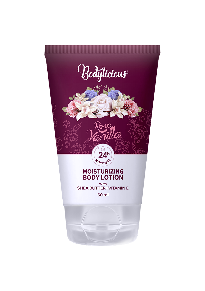 Bodylicious Rose Vanilla Body Lotion 50 ml