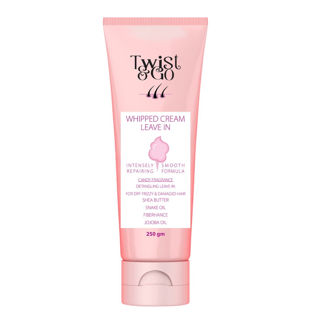 Twist and go whipped cream leave in 250 gm