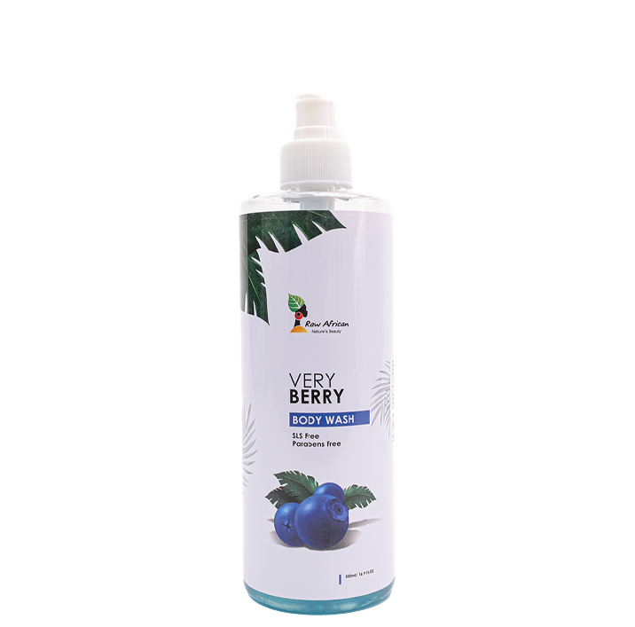 Raw african Very Berry Body Wash 500ml
