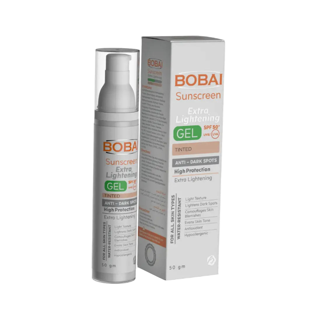 Bobai Sunscreen Tinted Extra Lightening gel spf 50