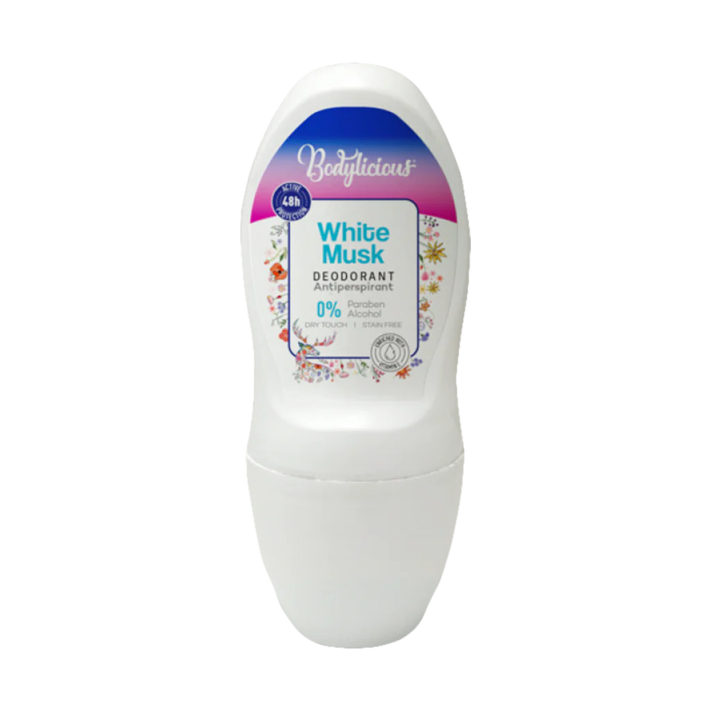 Bodylicious Roll On White Musk 50ml