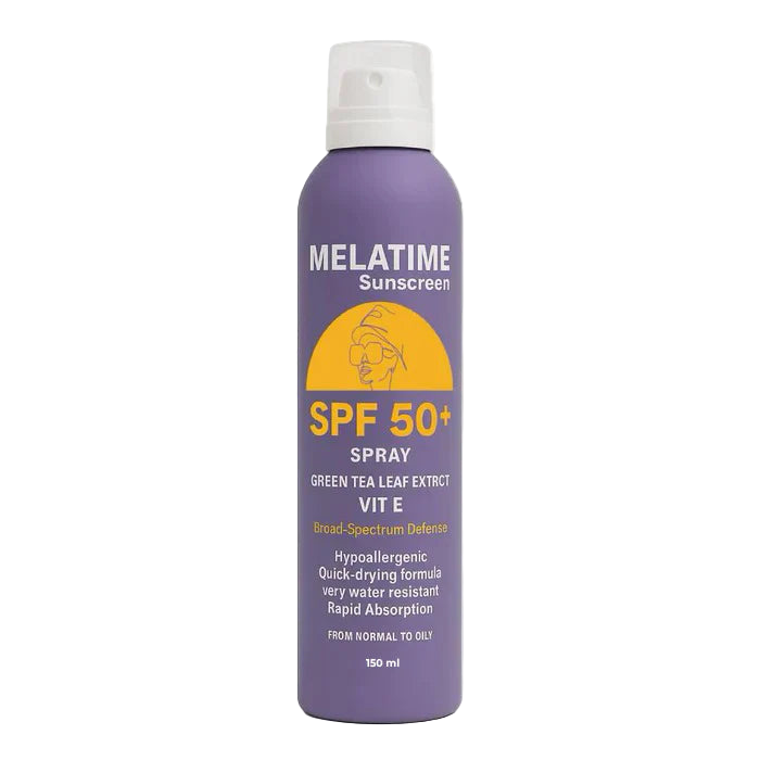 Melatime Sunscreen Spray Spf 50+ 150ML