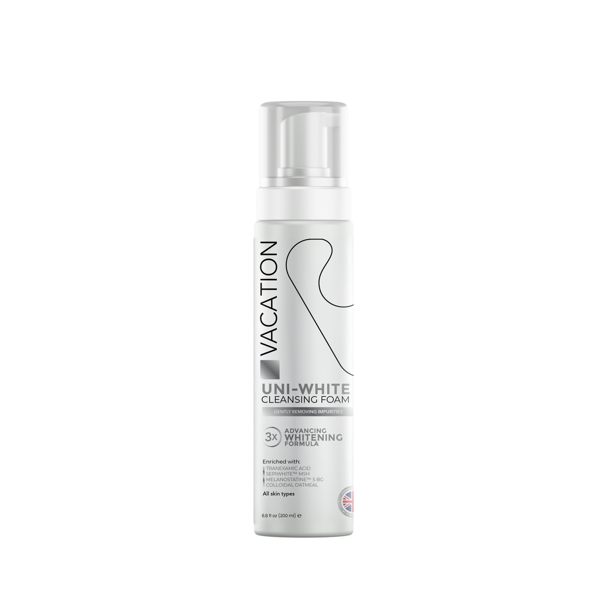 Vacation Uni-White Cleansing Foam 200ml