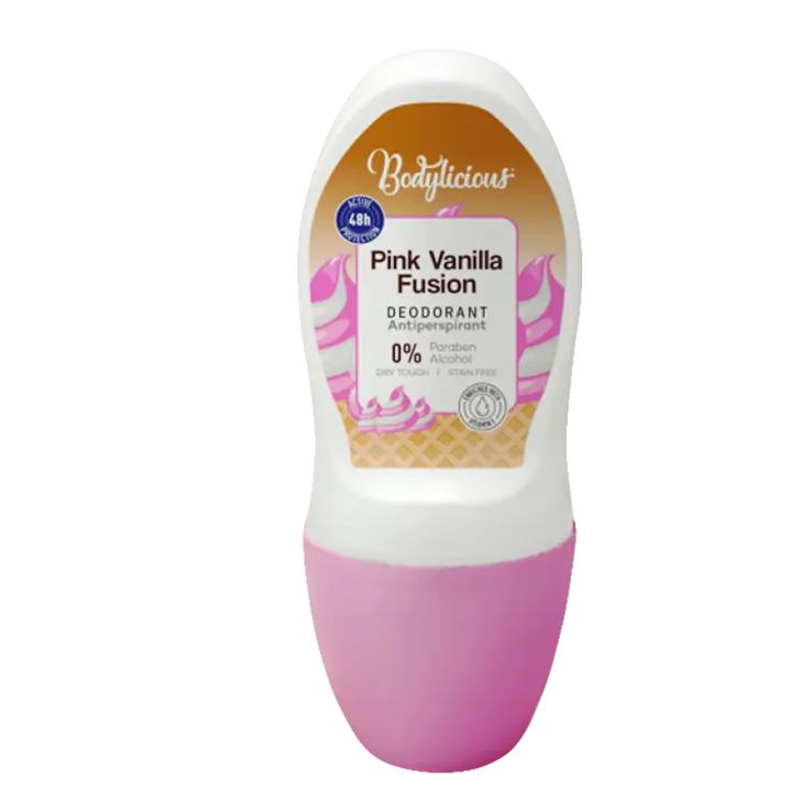 Bodylicious Roll On Pink Vanilla Fusion 50ml