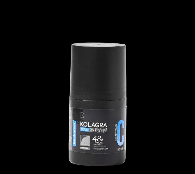 Kolagra Super Dry 48H Men’s Roll-On Deodorant Iconic Scent