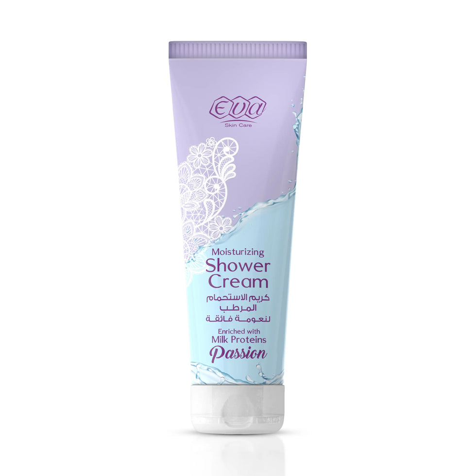 Eva Skin Care Moisturizing Shower Cream Enriched With Milk Proteins Passion 250Ml