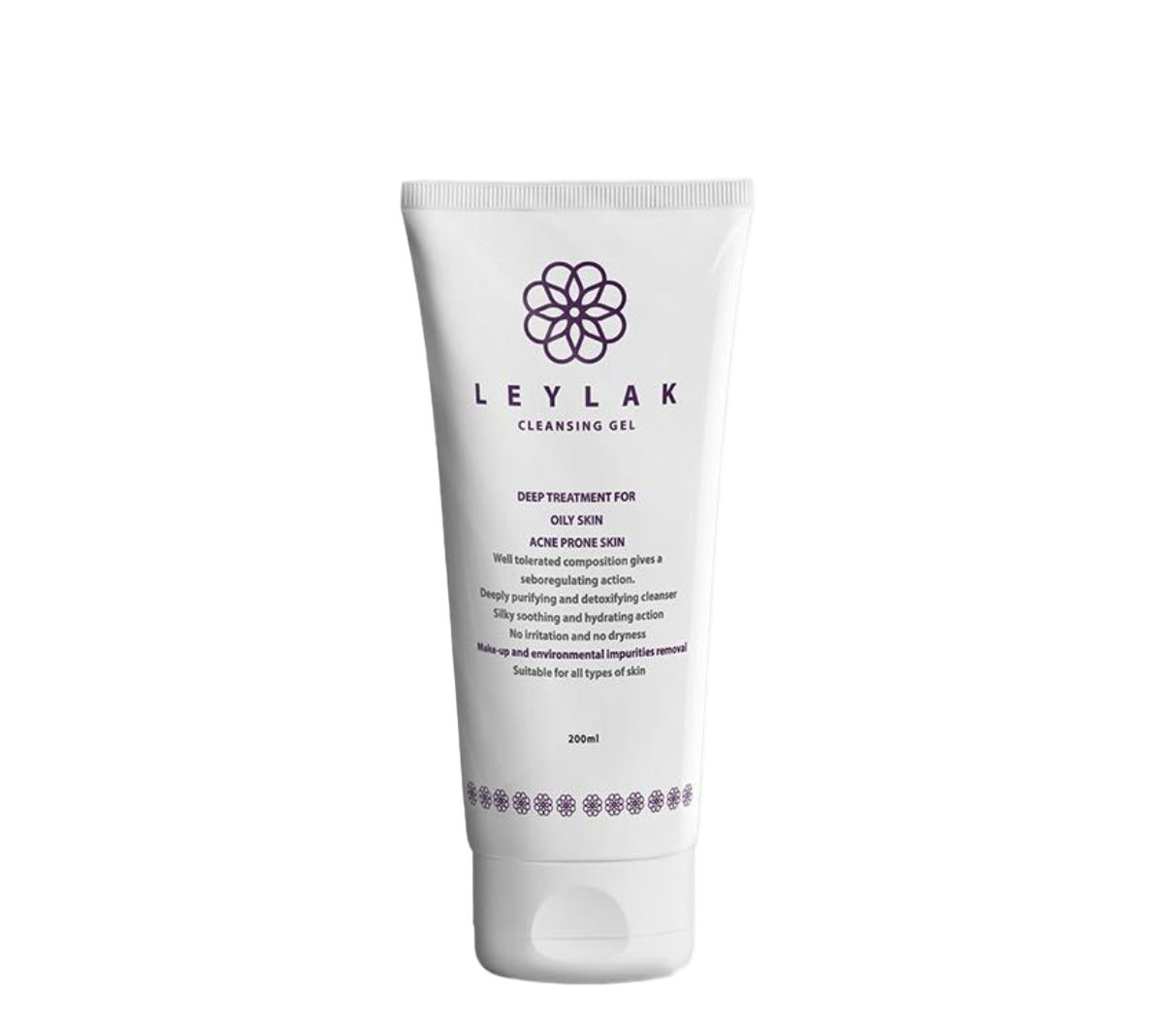 Leylak cleansing gel oily skin 200ml