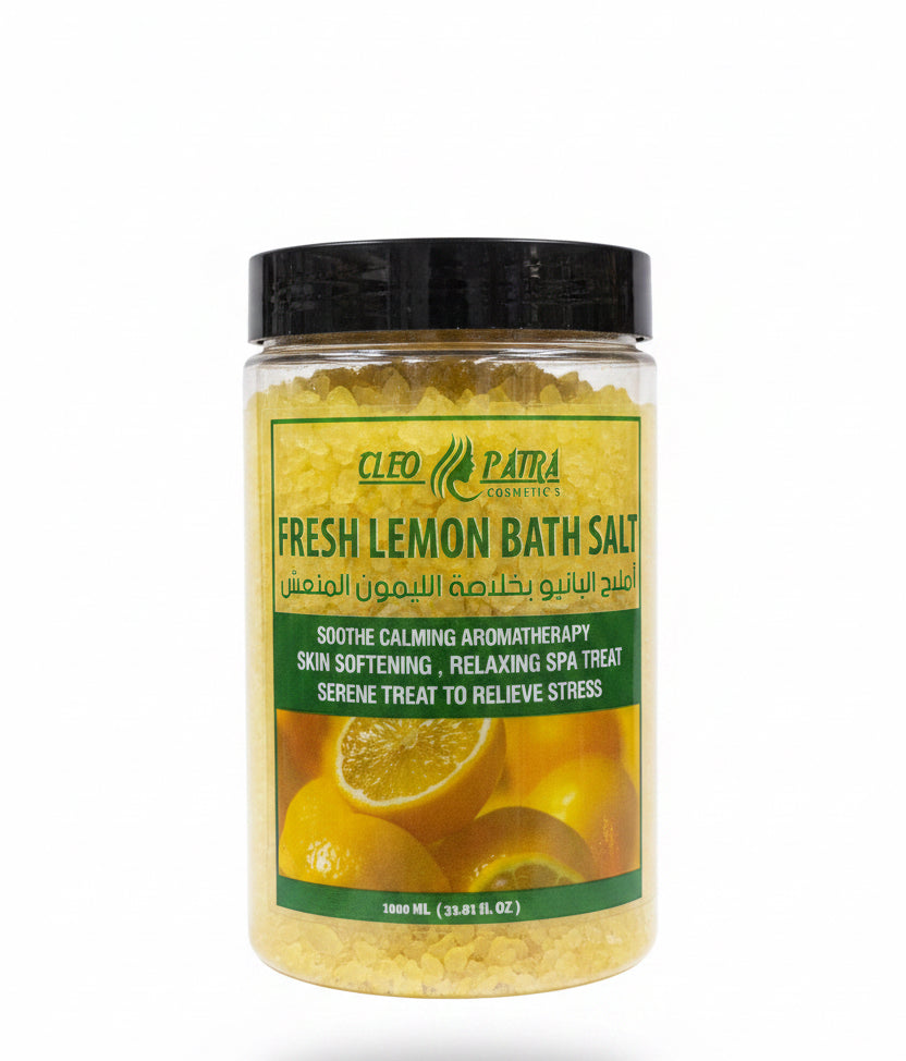 Cleopatra fresh lemon bath salt 1000ml