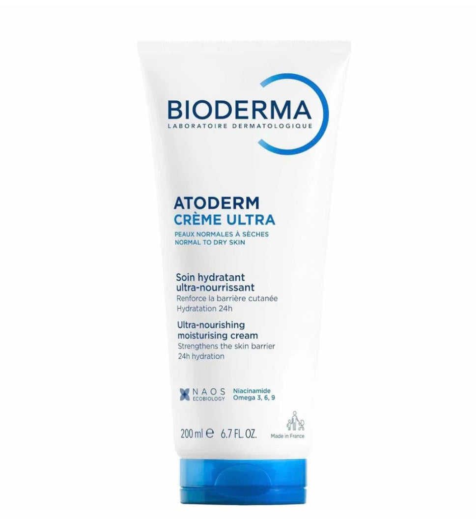 Bioderma Atoderm Crème Ultra for normal to dry skin 200ml Tube