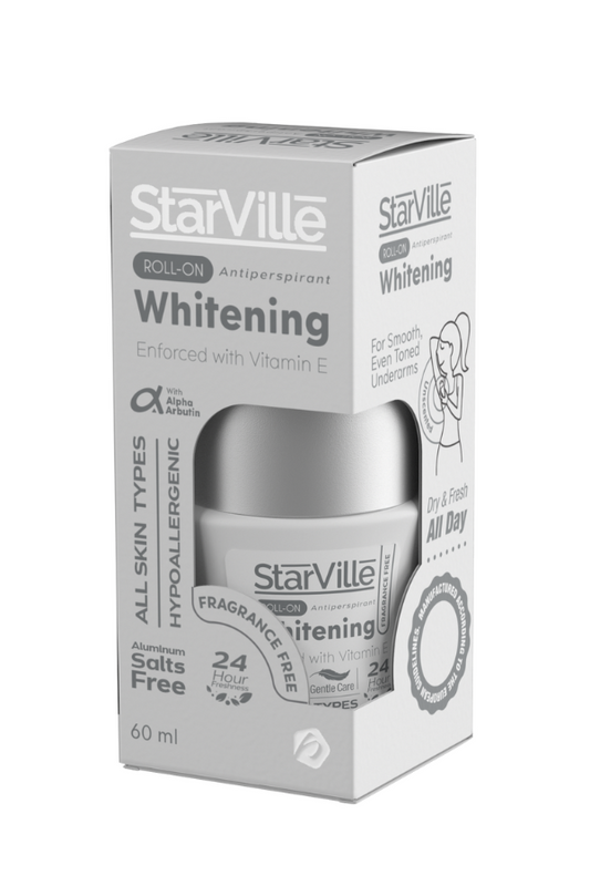 Starville Whitening Roll On Fragrance Free 60 ml