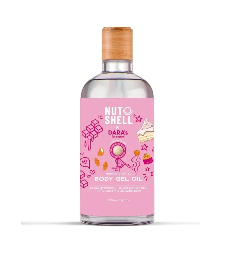 Nutshell Dara's body gel oil  - 485ml