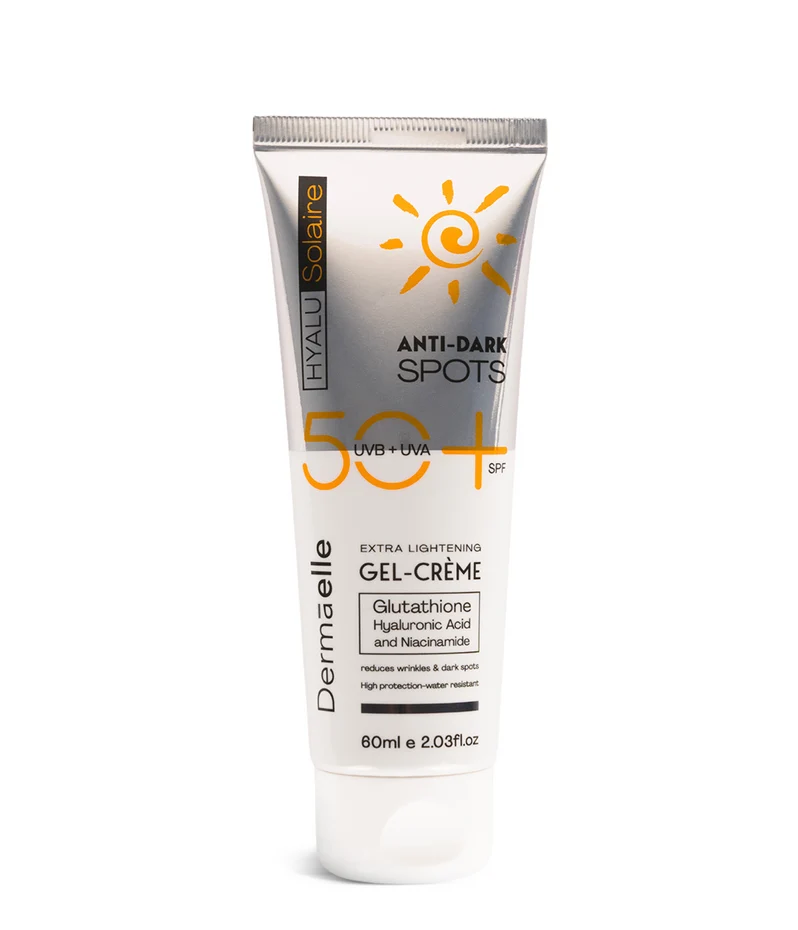 Dermaelle uv defense spf 50 extra lightening anti-dark spots gel-cream 60ML