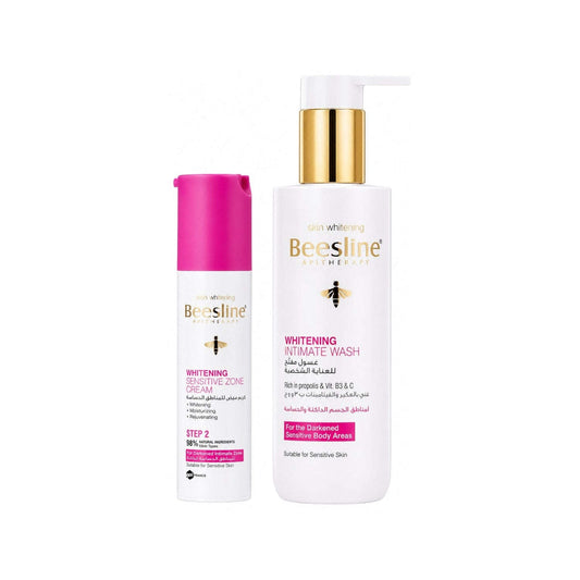 Beesline Sensitive care bundle for whitening (whitening wash+whitening cream)