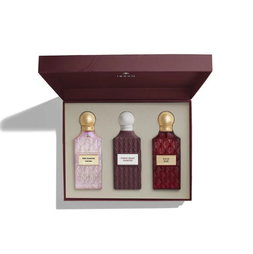 IBRAQ DIAMOND MAROON BOX 3*75ml