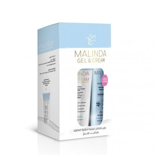 Malinda OFFER(gel cleanser+ moisturizing cream)