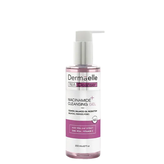Dermaelle Oil control & brightening niacinamide cleanser 200ML