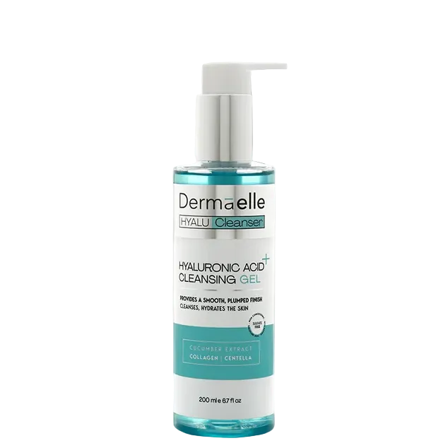 Dermaelle hyalucleanser  hyaluronic acid cleansing gel 200ML