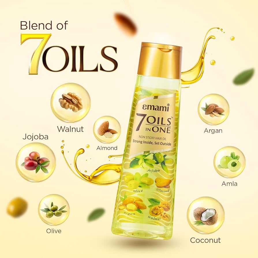 Emami 7 oils in one. Damage control hair oil 200ML