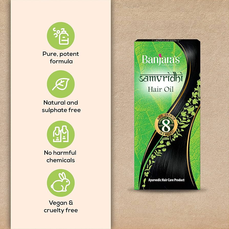 Banjara's Banjaras Samvridhi Hair Oil 125 ML