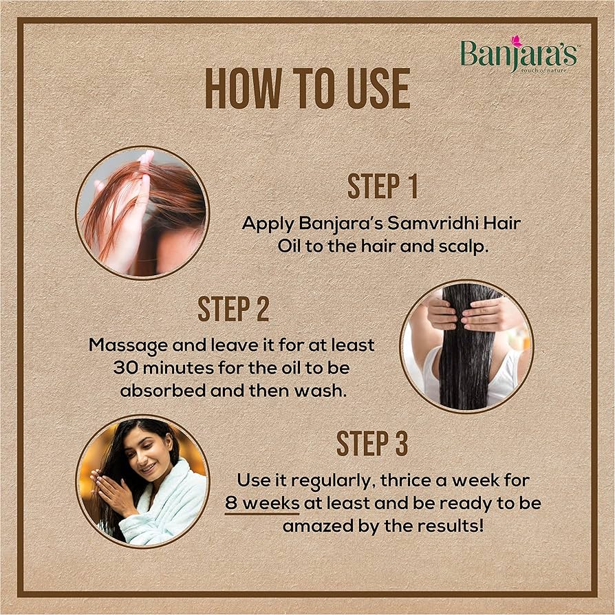 Banjara's Banjaras Samvridhi Hair Oil 125 ML
