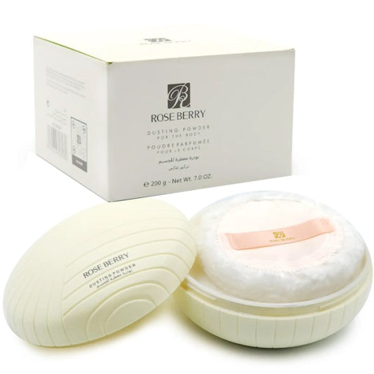 Rose berry white dusting body powder