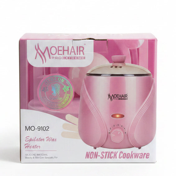 Moehair 200CC Non-Stick Pot Wax Melting Machine for Hair Removal Household Depilatory Wax Heater for Beauty Personal Care