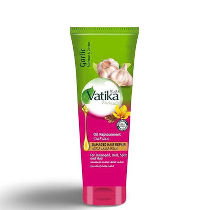 Vatika Oil Replacement with garlic for Damaged Hair Repair 200Ml