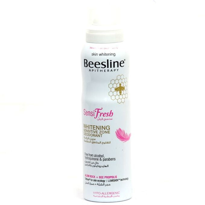 Beesline Sensifresh Whitening Sensitive Zone Deodorant Spray – 150 Ml