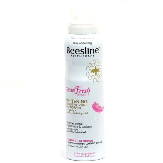 Beesline Sensifresh Whitening Sensitive Zone Deodorant Spray – 150 Ml