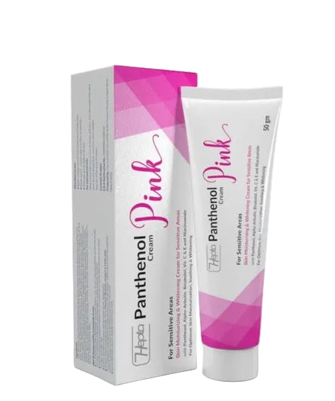 Hepta Panthenol Pink Cream for sensitive areas 50gm