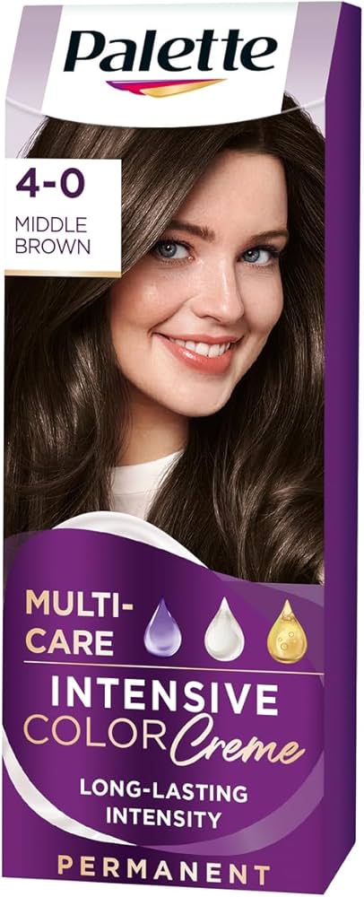 Palette Intensive Color Creme 4-0 Medium Brown 50 ml