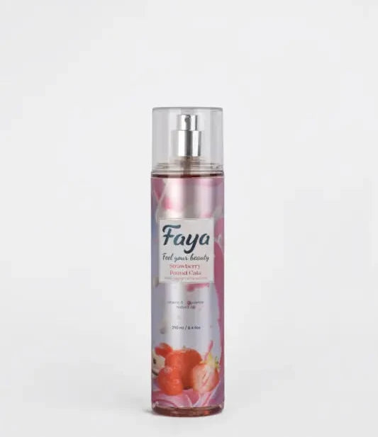 Faya Strawberry Pound Cake body splash 250ml