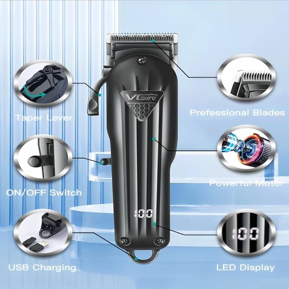 VGR V-282 Professional Hair Shaver/Clipper for Men