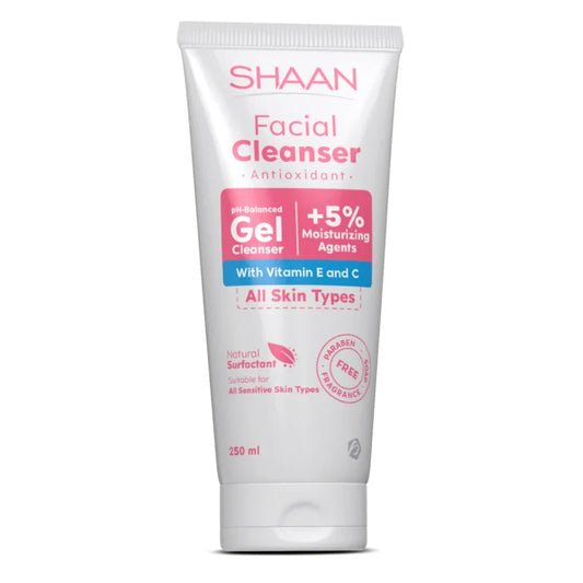 Shaan facial cleanser gel 250ml.