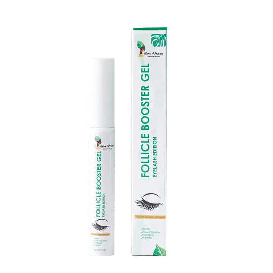 Raw african follicle booster gel eyelash edition