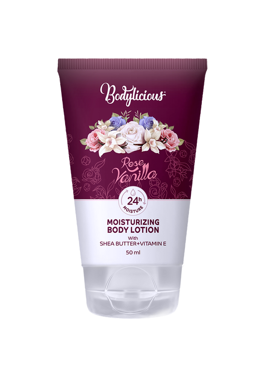 Bodylicious Rose Vanilla Body Lotion 50 ml