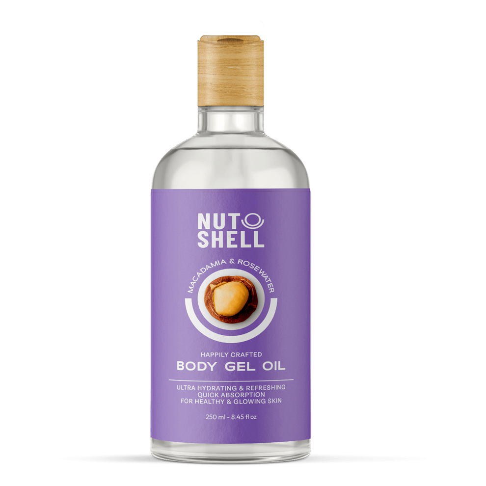 Nutshell Macadamia & Rose Water - Body Gel Oil