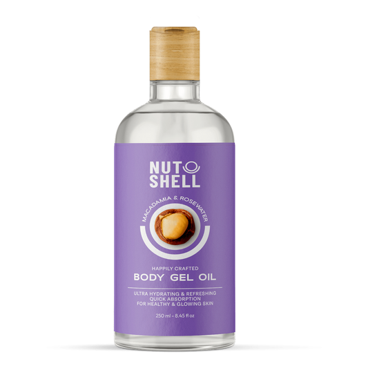 Nutshell Macadamia & Rose Water - Body Gel Oil