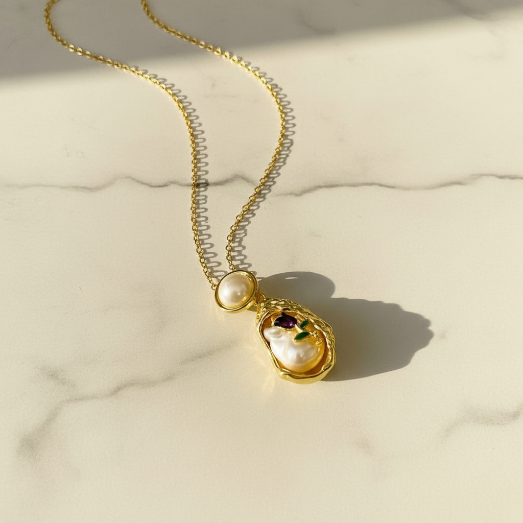 Pearl whisper necklace