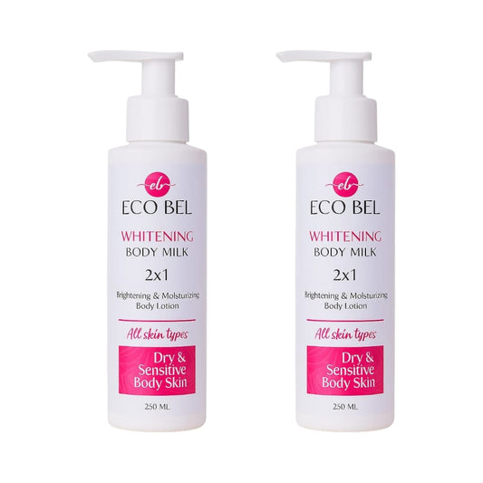 Ecobel Whitening Body Milk 250ml (1+1)