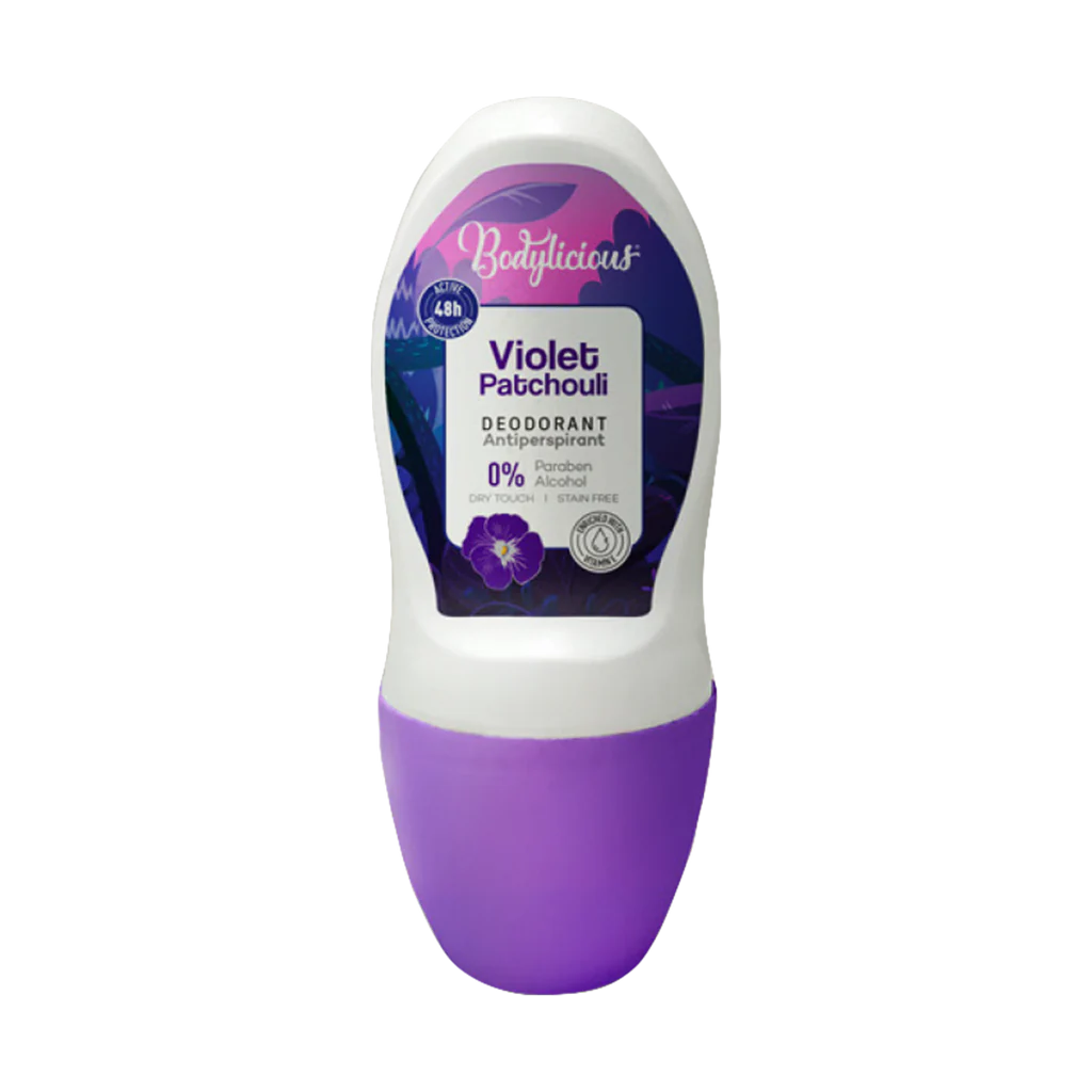Bodylicious Roll On Violet Patchouli 50ml