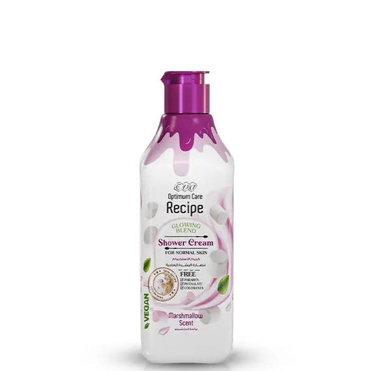 Eva Recipe Shower Cream For Normal Skin Marshmallow Scent 370Ml