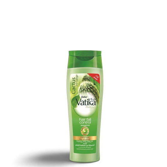 Vatika Naturals Hair Fall Control Shampoo Natural Extracts Of Cactus And Ghergir 360 ml